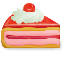 food, cake, birthday LightPink icon