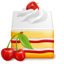 cake, food Gainsboro icon