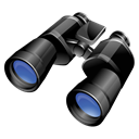 Binoculars Black icon