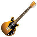 guitar, Brown Black icon