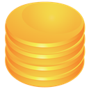 Orange, Database SandyBrown icon