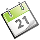 date, green, Calendar Black icon