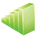 green, graph YellowGreen icon