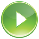 play, green, Controls OliveDrab icon