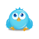 bird, twitter Black icon