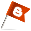 blogger Black icon