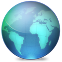 internet, earth, global, world SteelBlue icon