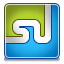 Stumbleupon DodgerBlue icon