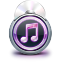 itunes Black icon