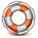 Lifesaver Black icon