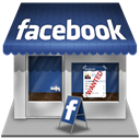Facebook cafe DarkSlateGray icon