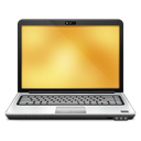 Laptop, Notebook, Computer Black icon