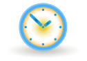 time, Wait, Clock DarkGray icon
