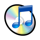 itunes Black icon