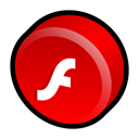 macromedia, Flash Red icon