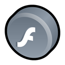 Flash, macromedia, player LightSlateGray icon