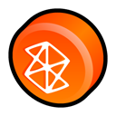 microsoft, Zune OrangeRed icon