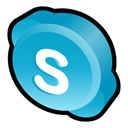 Skype Black icon