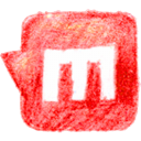 mixx, pencil Tomato icon
