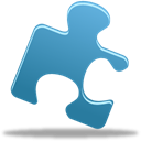 Puzzle SteelBlue icon
