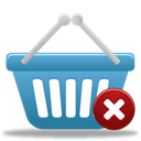 remove, shopping, Basket SteelBlue icon
