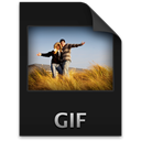 Gif Black icon