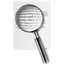 Spyglass, File, document, Text, search WhiteSmoke icon