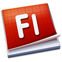 adobe, Flash Black icon