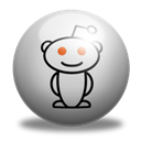 Reddit Black icon