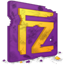 destroy, Filezilla DarkSlateBlue icon