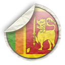 sri, Lanka Black icon
