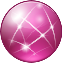 web, Hosting, internet, network MediumVioletRed icon