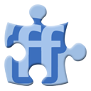Friendfeed LightSteelBlue icon