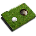 grass, sports, Folder Black icon