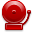 Alarm, bell DarkRed icon