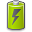 charge, Battery YellowGreen icon