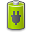 Battery, plug YellowGreen icon