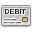 Debit, card Gainsboro icon