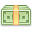 Cash, stack DarkSeaGreen icon