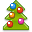 Tree, christmas Black icon