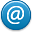 Contact, Email, web DarkCyan icon