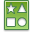 document, shapes SeaGreen icon
