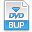 Bup, Extension, File CornflowerBlue icon