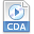 Extension, Cda, File Icon