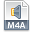 m4a, Extension, File Icon