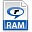 ram, File, Extension SteelBlue icon
