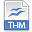 thm, File, Extension Icon