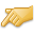 Hand, property SandyBrown icon