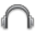 Headphone Black icon