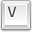 v, Key WhiteSmoke icon